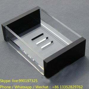 OEM Clear Acrylic Hotel Soap Holder Manufacturer