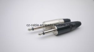 6.35mm (1/4 inch) Mono Plug, Metal Plug